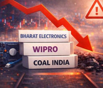 Nifty 50 Top Losers Today: Bharat Electronics, Wipro, Coal India Among Major Stocks That Fell
