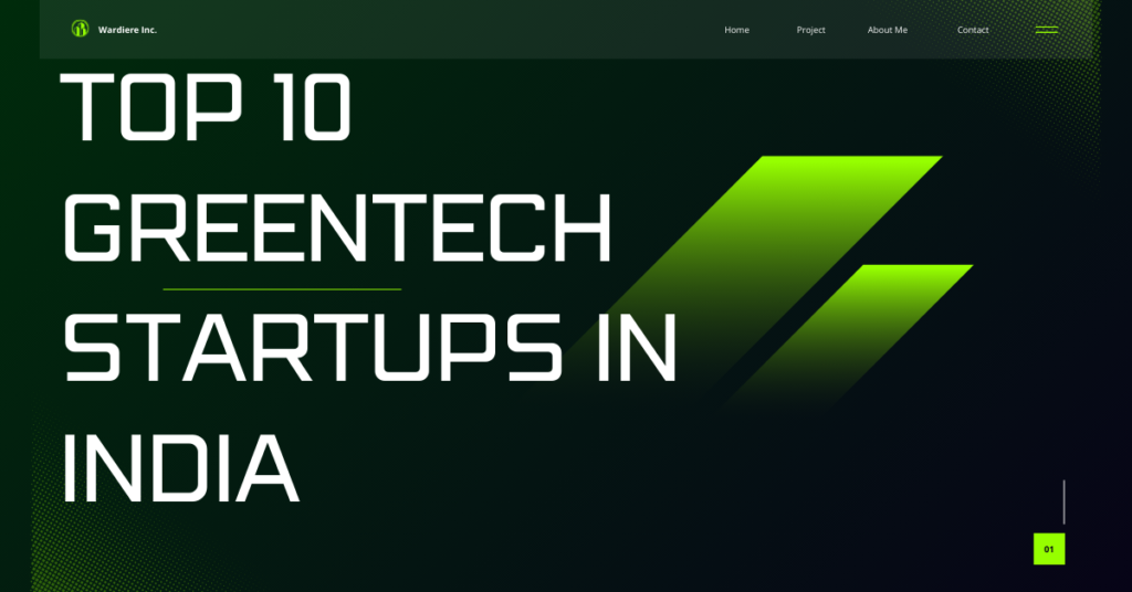 Top 10 GreenTech Startups in India