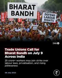 Why Trade Unions Call for Bharat Bandh
