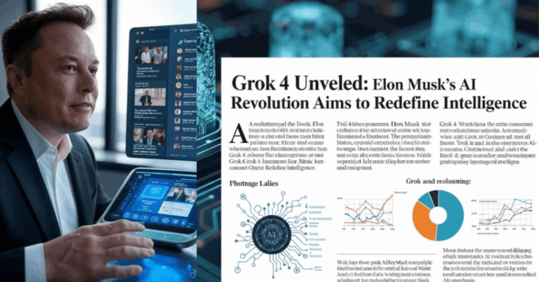 Grok 4 Unveiled: Elon Musk’s AI Revolution Aims to Redefine Intelligence
