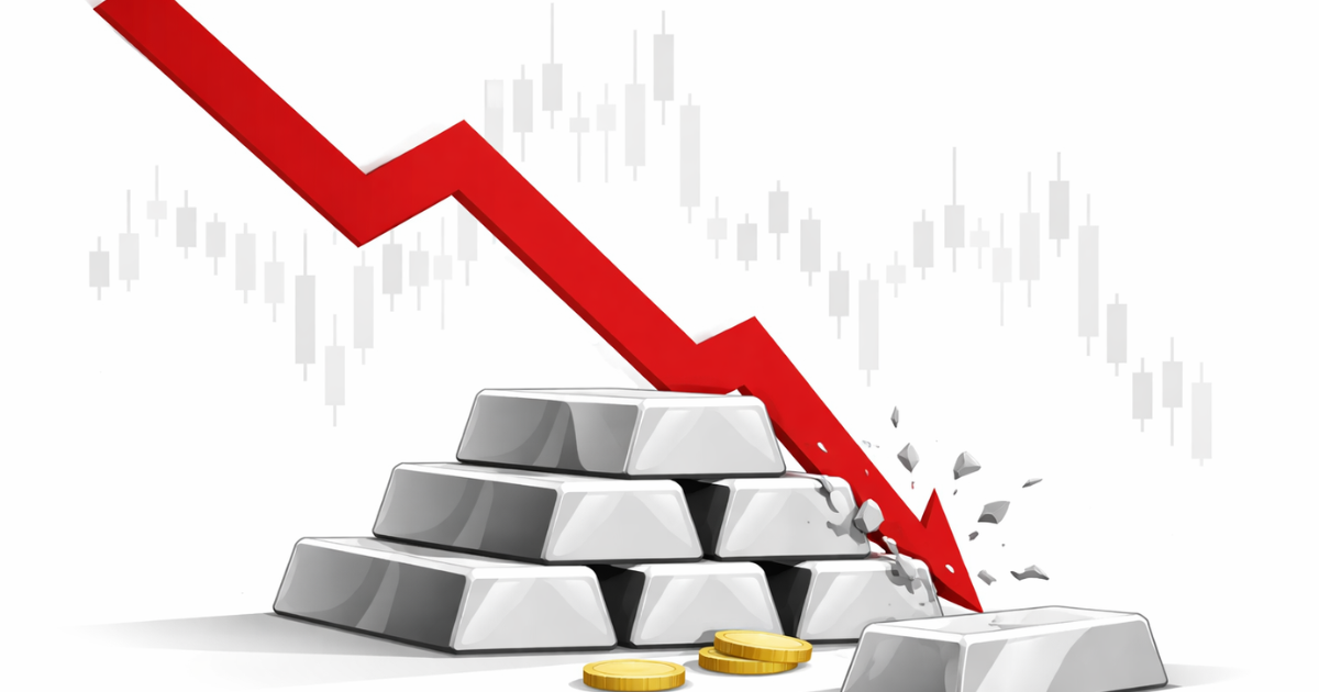 Silver Prices Crash 5% in a Single Day: Why Gold and Silver Markets Are Seeing Massive Volatility