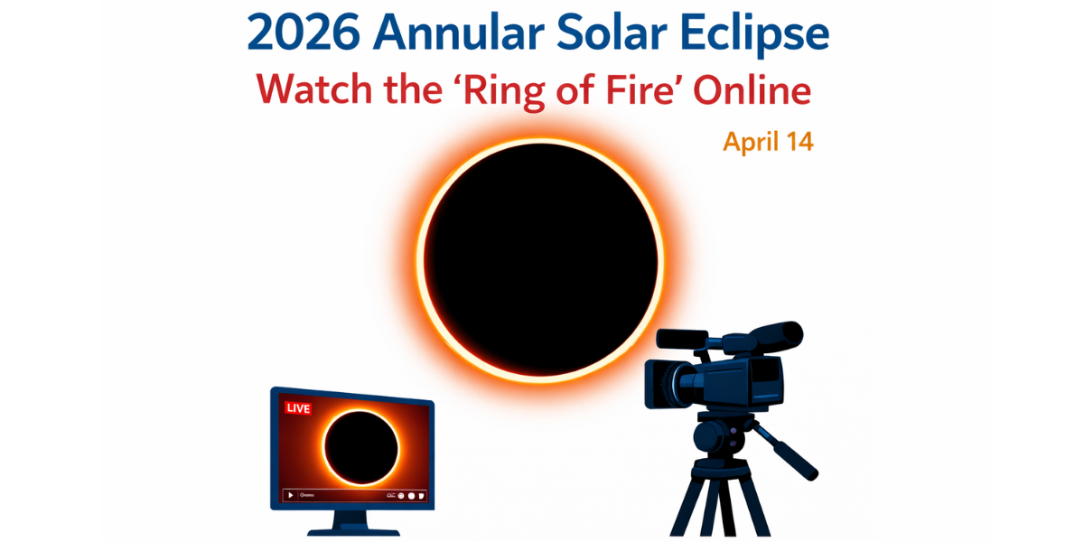 2026 Annular Solar Eclipse: How to Watch the ‘Ring of Fire’ Online Today