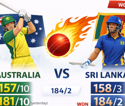 Australia vs Sri Lanka Recap: Is the World Champion’s T20 Streak Over?