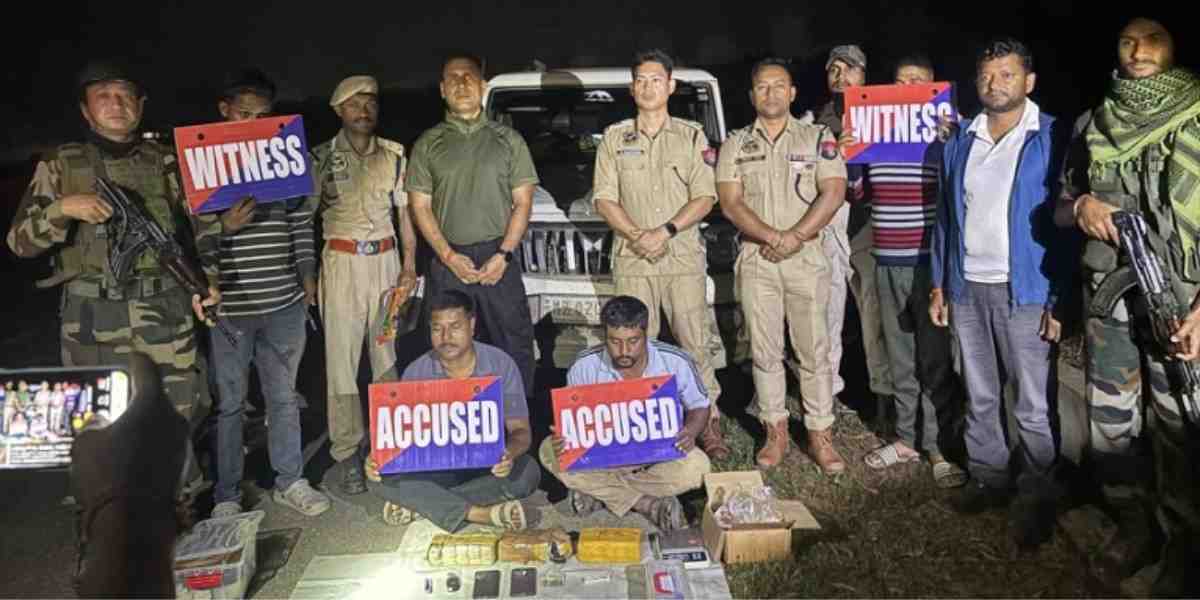 Cachar Heroin Seizure: Drugs Worth ₹7 Crore Confiscated, Two Arrested in Major Crackdown