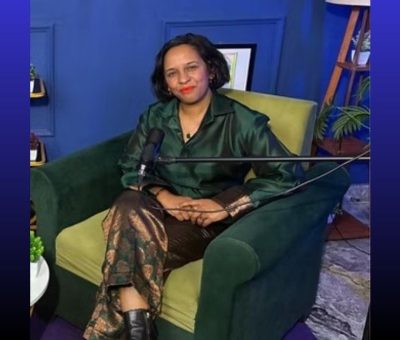 Angelina Govender sharing a message of faith and resilience, symbolizing hope, strength, and perseverance through life’s challenges.