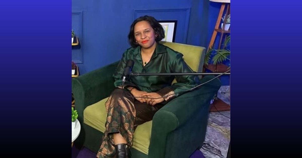 Angelina Govender sharing a message of faith and resilience, symbolizing hope, strength, and perseverance through life’s challenges.