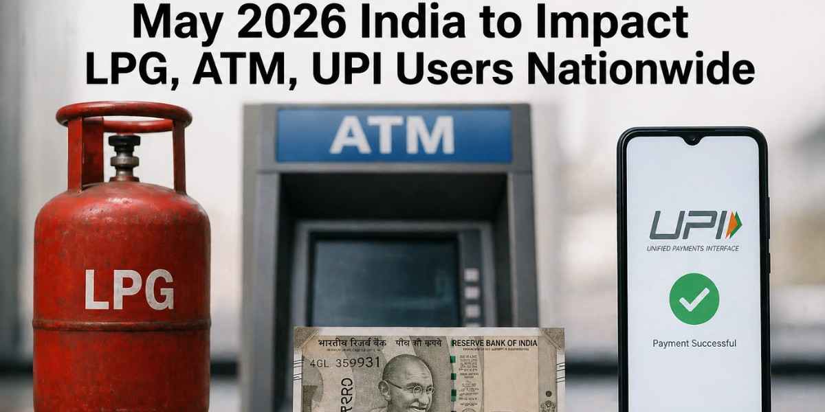 Big Update: Financial Changes May 2026 India to Impact LPG, ATM, UPI Users Nationwide