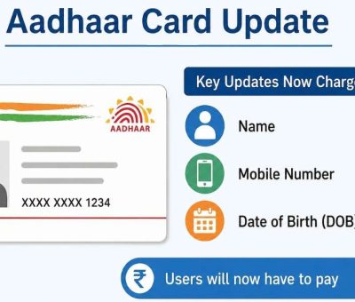 Important Update: Aadhaar Update Charges 2026 for Name, Mobile, DOB Changes Explained—Users Must Pay This Fee